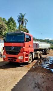 Caminhão Mercedes-Benz Axor 2644 + CARRETA ROLL ON + 2 CAÇAMBAS + TANQUE D’ÁGUA
