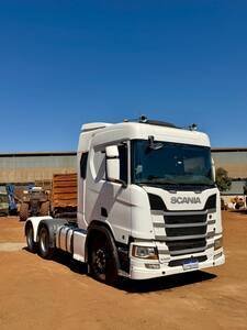Caminhão Scania R 500 + BOMBA HIDRÁULICA + TANQUE