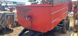 CARRETA BASCULANTE AGRICOLA HIDRÁULICA RODADO TANDEM 7 TONELADAS