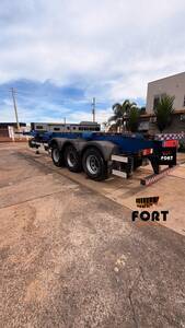 CARRETA PORTA CONTAINER 12 LOOKS SEM PNEU 2018