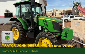 Trator John Deere 5060E Cabinado